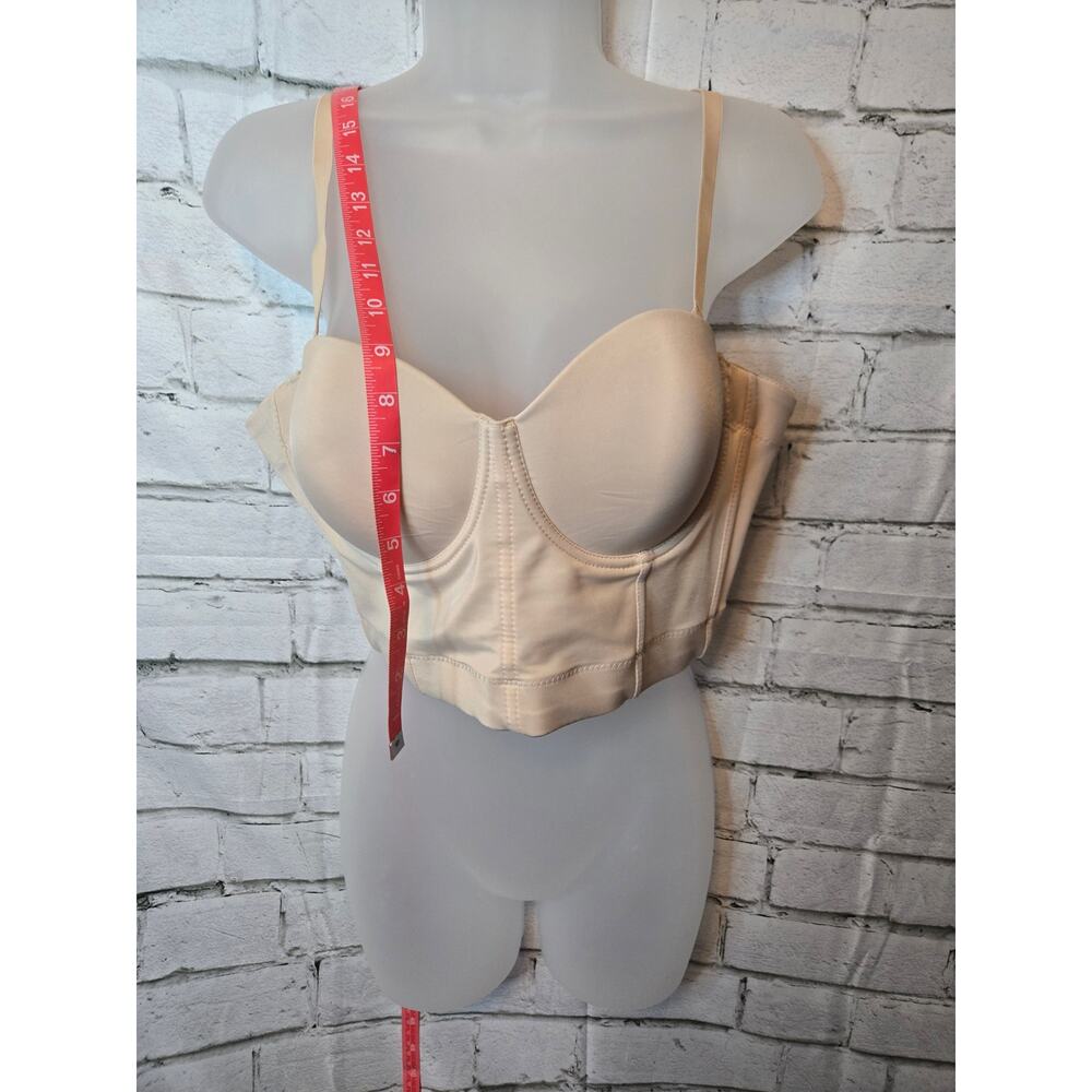 Apperloth A Solid Bustier Crop Cami Corset Top